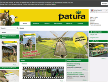 Tablet Screenshot of patura.com