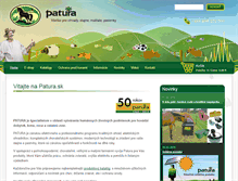 Tablet Screenshot of patura.sk